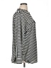 Calvin Klein Stripes Black Long Sleeve Blouse Size 0X - photo 4
