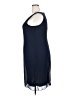 Another Thyme 100% Polyester Solid Blue Casual Dress Size 18 - photo 5