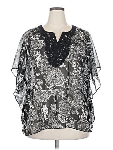 Overdrive 3/4 Sleeve Blouse (view 1)