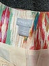 Chico's 100% Linen Print Ivory Coat Size Med (1) - photo 6