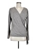Loveappella Gray Long Sleeve Top Size M - photo 1