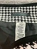 Covington Houndstooth Gray Casual Skirt Size 12 - photo 4
