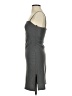 Silvergate Metallic Gray Cocktail Dress Size S - photo 5