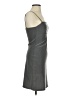 Silvergate Metallic Gray Cocktail Dress Size S - photo 4