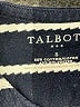 Talbots Outlet Stripes Black Short Sleeve Top Size S - photo 7