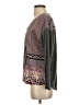 Hale Bob Brown Long Sleeve Blouse Size XS - photo 5