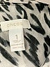 Chico's 100% Polyester Animal Print Silver Long Sleeve Blouse Size Med (1) - photo 7