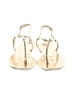 Project Cloud Ivory Gold Sandals Size 6 - photo 2