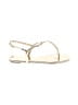 Project Cloud Ivory Gold Sandals Size 6 - photo 1