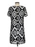 Lulus 100% Polyester Graphic Silver Casual Dress Size S - photo 2