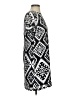 Lulus 100% Polyester Graphic Silver Casual Dress Size S - photo 4