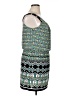 En Focus Studio 100% Polyester Print Green Casual Dress Size 14 (petite) - photo 4