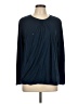 IMAN Blue Long Sleeve Top Size L - photo 1