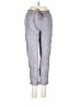 Point Sur Solid Gray Linen Pants Size 00 - photo 1
