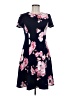 Eliza J Floral Blue Casual Dress Size 6 - photo 1