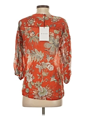 Buru 3/4 Sleeve Blouse (view 2)