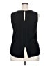 Pale Sky Black Sleeveless Blouse Size XXL - photo 2