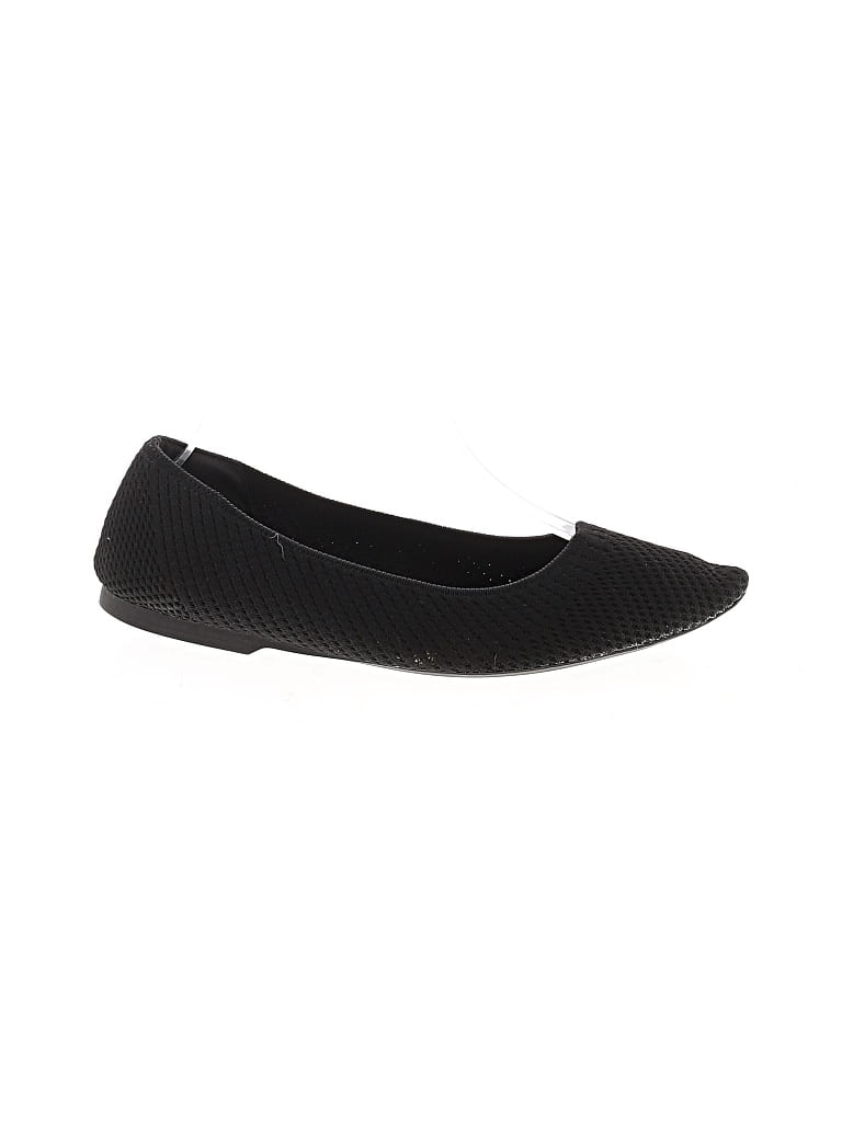Pre-owned Alfani Flats In Black