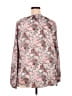 Unbranded 100% Polyester Floral Pink 3/4 Sleeve Blouse Size 2X - photo 2