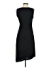 Express 100% Polyester Color Block Black Cocktail Dress Size 4 - photo 2