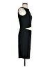 Express 100% Polyester Color Block Black Cocktail Dress Size 4 - photo 4