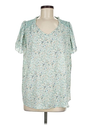 Hailey & Co. Short Sleeve Blouse (view 1)