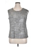 Calvin Klein Gray Sleeveless Top Size 0X - photo 1