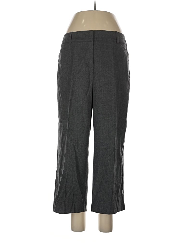 Pre-owned Talbots Wool Pants In Gray