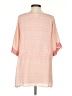 One September 100% Polyester Pink 3/4 Sleeve Blouse Size S - photo 2
