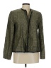 Doncaster Collection 100% Silk Tweed Green Jacket Size 8 - photo 1