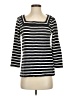 Talbots Black 3/4 Sleeve Top Size S - photo 1
