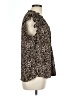 Daniel Rainn Animal Print Brown Sleeveless Blouse Size L - photo 4