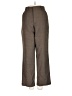 Perry Ellis Portfolio 100% Polyester Tweed Brown Dress Pants Size 12 - photo 1