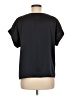Talbots 100% Polyester Black Short Sleeve Blouse Size M - photo 2