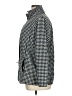 Lands' End 100% Polyester Houndstooth Gray Black Blazer Size 1X - photo 5
