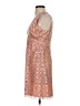 Ali Ro Paisley Orange Cocktail Dress Size 2 - photo 5