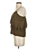 J.Crew 100% Polyester Brown Sleeveless Blouse Size 2 - photo 5
