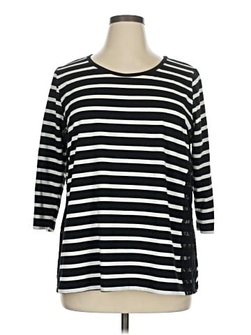 Carolyn Taylor 3/4 Sleeve Top (view 1)