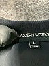 Modern Works 100% Polyester Black Short Sleeve Blouse Size L - photo 7