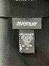 Avenue Solid Black Formal Skirt Size 22 - photo 4