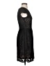 oasis 100% Polyester Black Cocktail Dress Size XS - photo 4