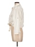 Assorted Brands Ivory 3/4 Sleeve Button-Down Shirt Size L - photo 5