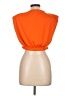 Shein Orange Sleeveless Blouse Size L - photo 2