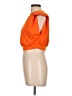 Shein Orange Sleeveless Blouse Size L - photo 5