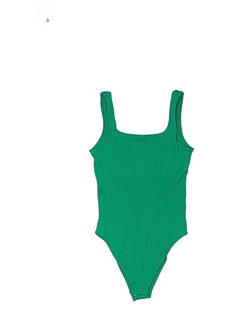 Pre-owned Oqq Bodysuit In Green