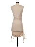 Unbranded Solid Tan Cocktail Dress Size S - photo 2