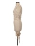 Unbranded Solid Tan Cocktail Dress Size S - photo 5
