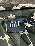 Gap 100% Polyester Print Black Long Sleeve Blouse Size M - photo 6