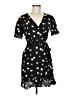 Unbranded Floral Black Casual Dress Size M - photo 1