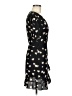 Unbranded Floral Black Casual Dress Size M - photo 4
